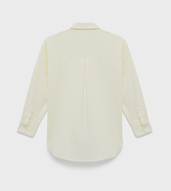 كوتون  ملابس حوامل - أصفر قمصان