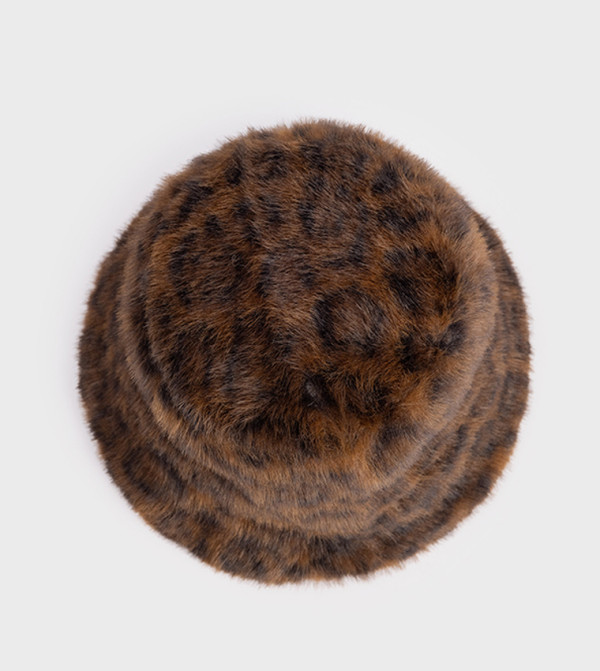 Koton Bucket Hats - Dark Brown Bucket Hats