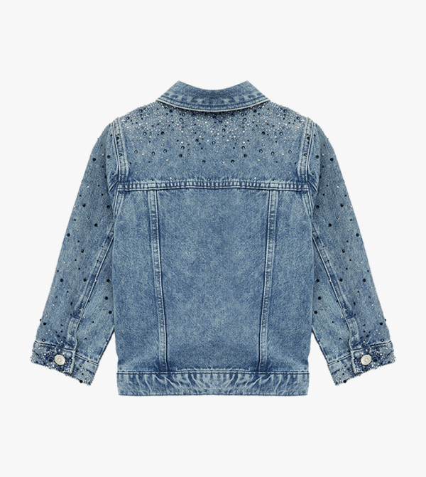 Koton  Winterwear & Outerwear - Blue Jackets
