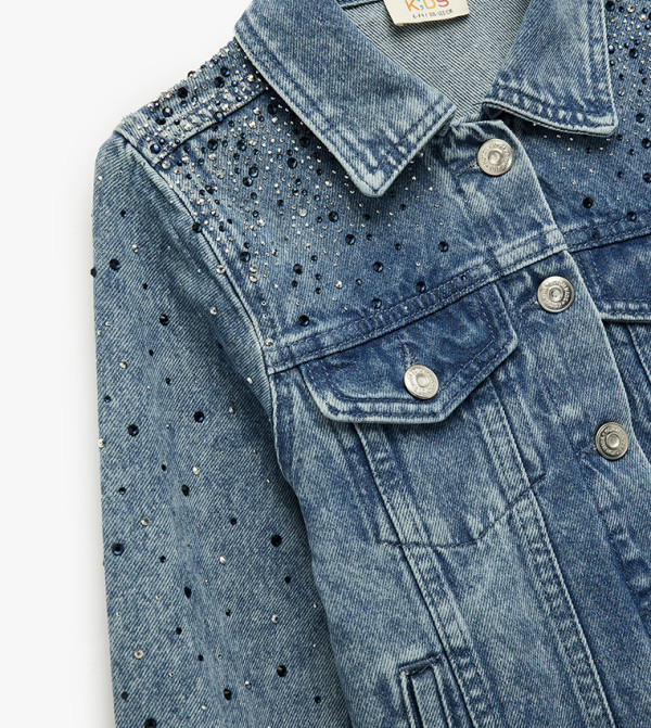 Koton  Winterwear & Outerwear - Blue Jackets