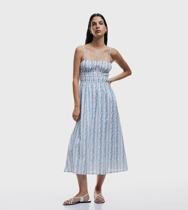 Koton Clothing - Blue Midi Dresses