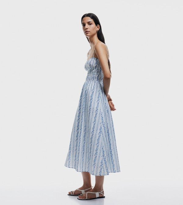 Koton Clothing - Blue Midi Dresses