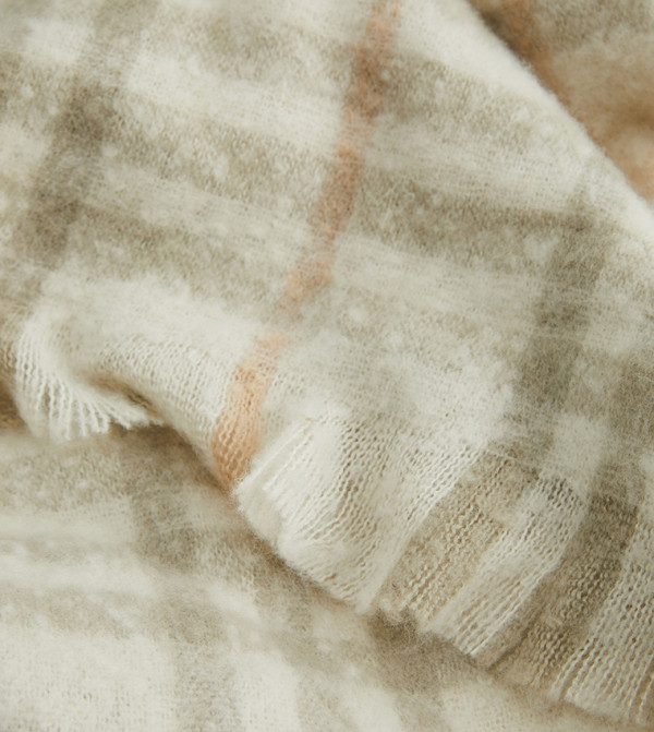 كوتون  أوشحة - بيج Blanket Scarves