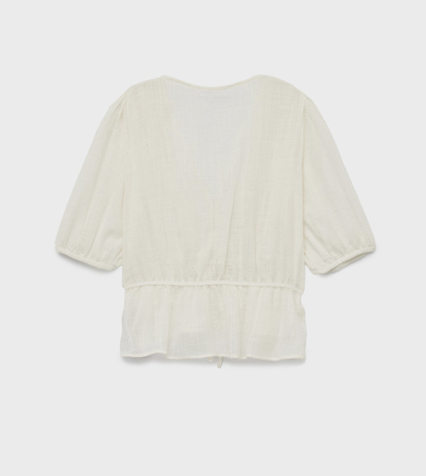 كوتون كوتون - بيج Cropped Tops