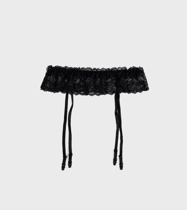 كوتون كوتون - أسود جوارب طويلة