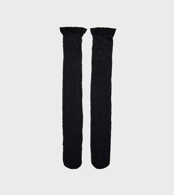 كوتون كوتون - أسود جوارب طويلة