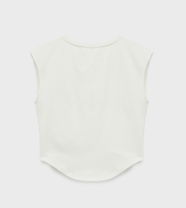 Koton Koton - Beige Sleeveless Tops