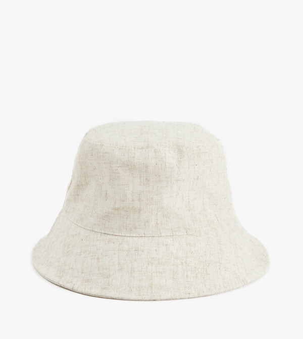 Koton Bucket Hats - Beige Bucket Hats