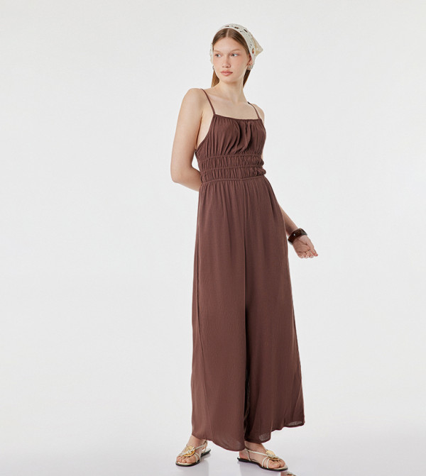 Koton  Jumpsuits - Brown Jumpsuits