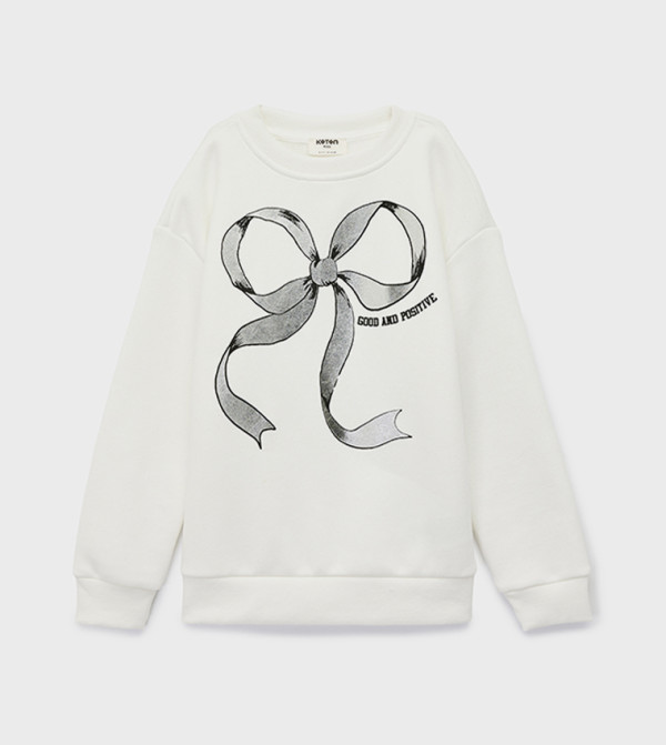 Koton Koton - White Sweatshirts