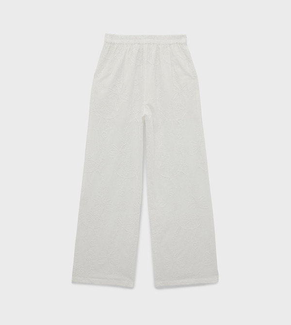 Koton Pants & Leggings - White Casual Pants