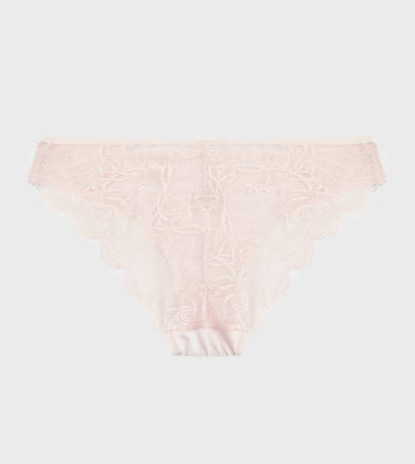 كوتون  لانجري - وردي Briefs