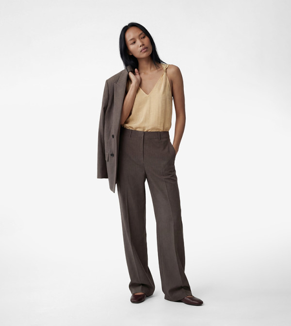 كوتون كوتون - بيج Sleeveless Tops