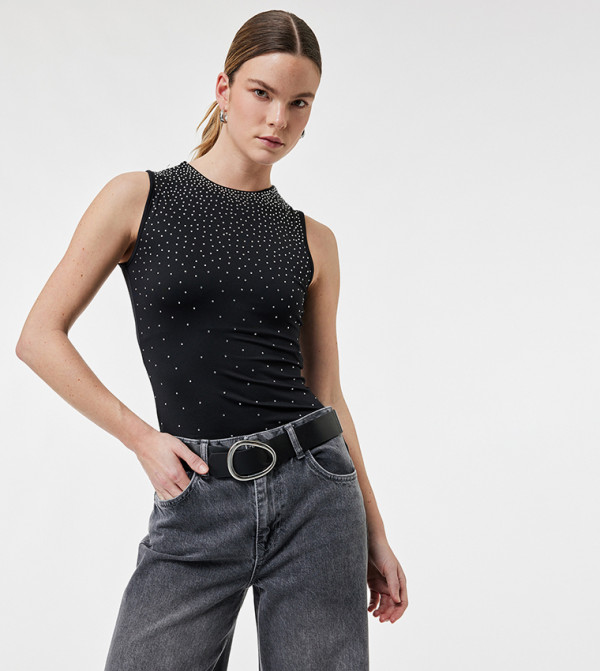 Koton  Bodysuit - BLACK Bodysuit