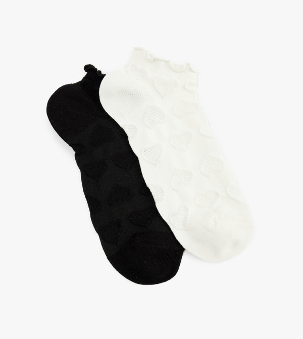 كوتون  جوارب للكاحل  - متعدد Ankle Length Socks