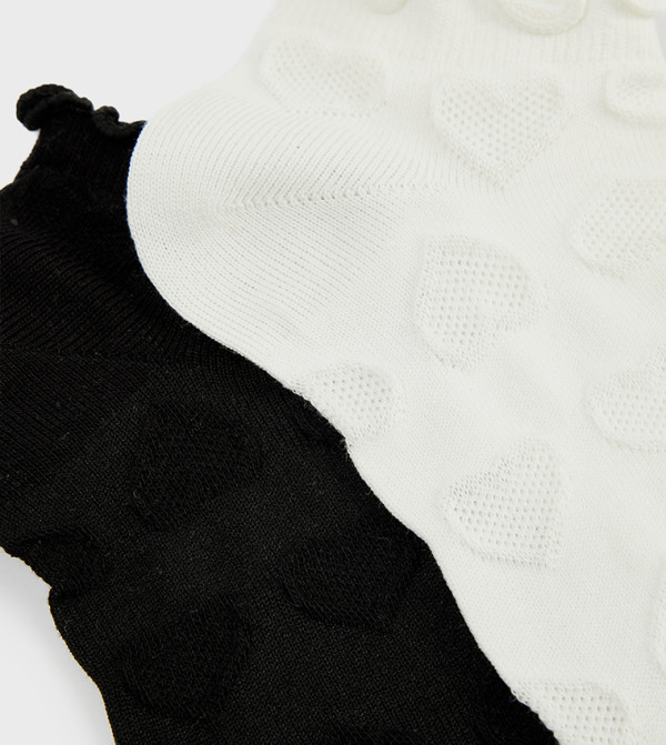 كوتون  جوارب للكاحل  - متعدد Ankle Length Socks