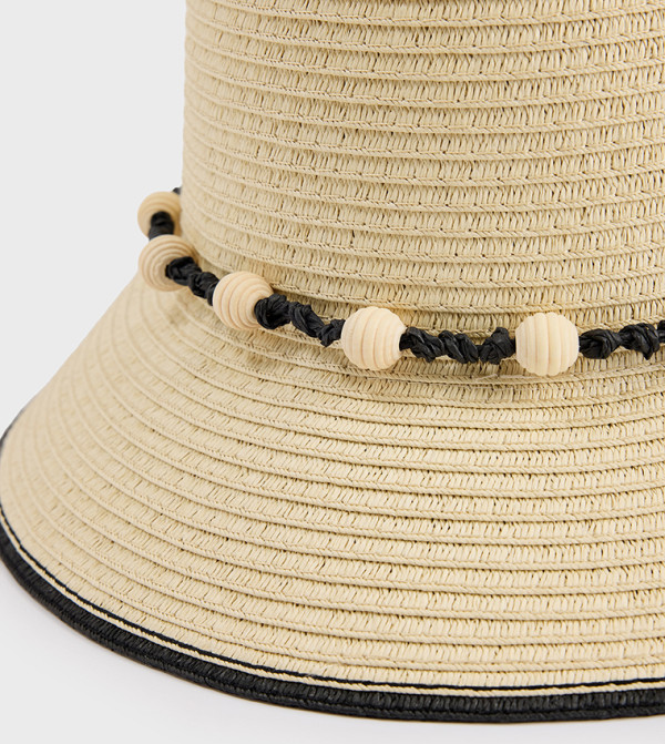 Koton Bucket Hats - Beige Bucket Hats