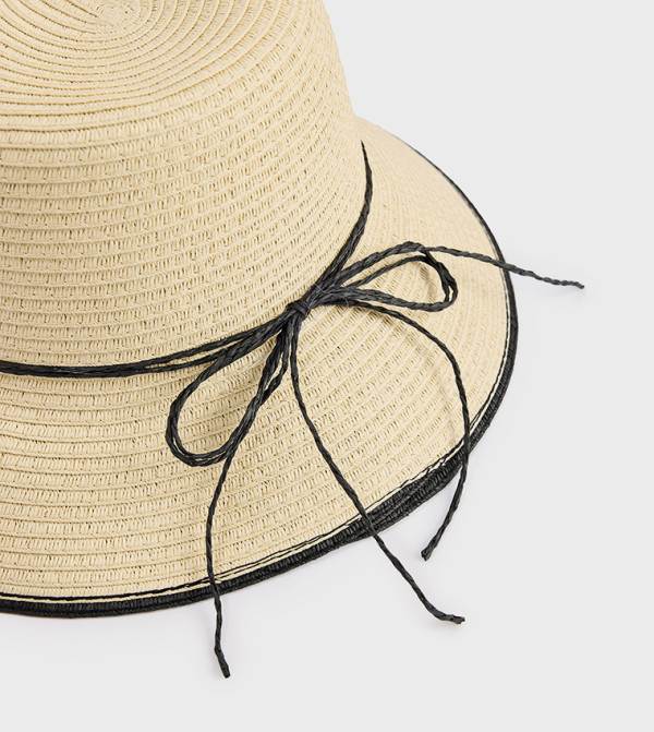 Koton Bucket Hats - Beige Bucket Hats