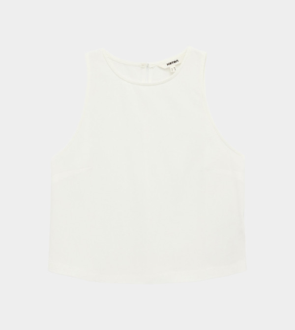 Koton Koton - Beige Sleeveless Tops