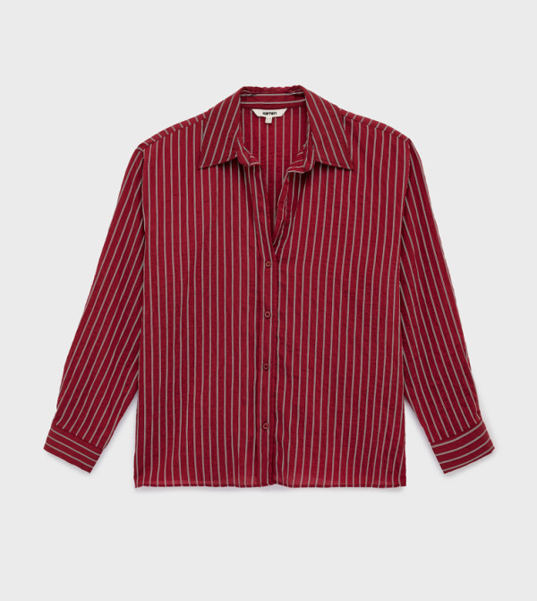 Koton  summer-tailoring - Burgundy Shirts