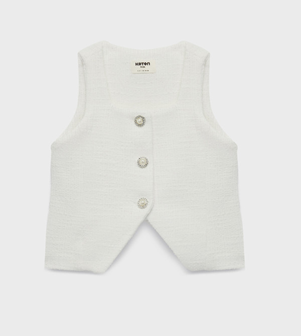 كوتون  ملابس - أبيض جاكيتات