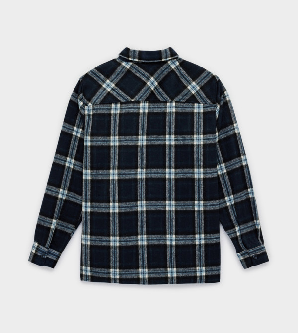 كوتون  أكمام طويلة - كحلي Long Sleeves