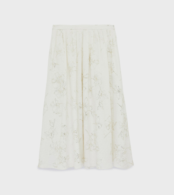 Koton  Maxi Skirts - White Maxi Skirts