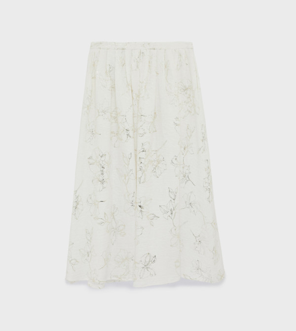 Koton  Maxi Skirts - White Maxi Skirts