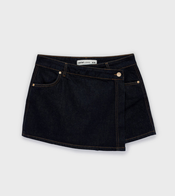 Koton  Denim shorts - Navy Denim shorts
