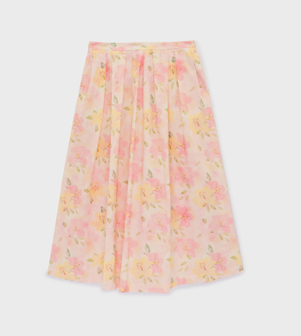كوتون  تنانير ميدي - وردي Midi Skirts