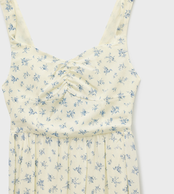 Koton  Mini Dresses - Beige Mini Dresses