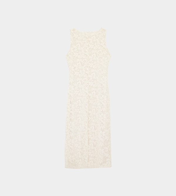 Koton  satin-going-out - Beige Maxi Dresses