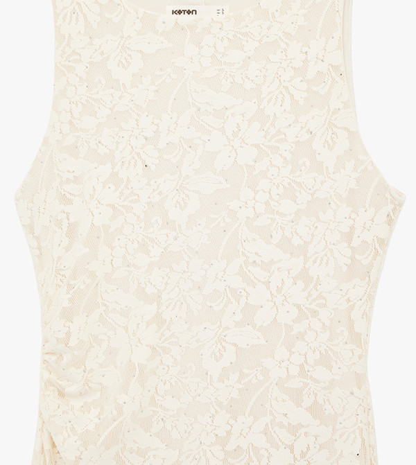 Koton  satin-going-out - Beige Maxi Dresses