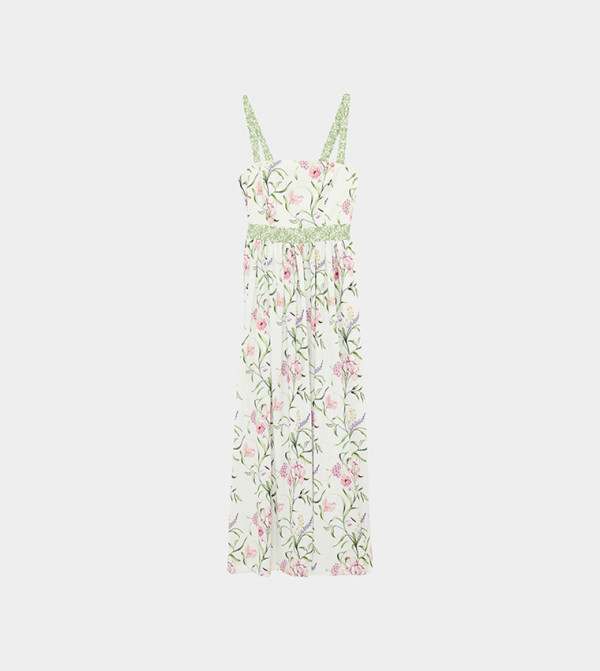 Koton  Midi Dresses - Beige Midi Dresses