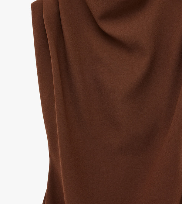 كوتون كوتون - بني Midi Dresses