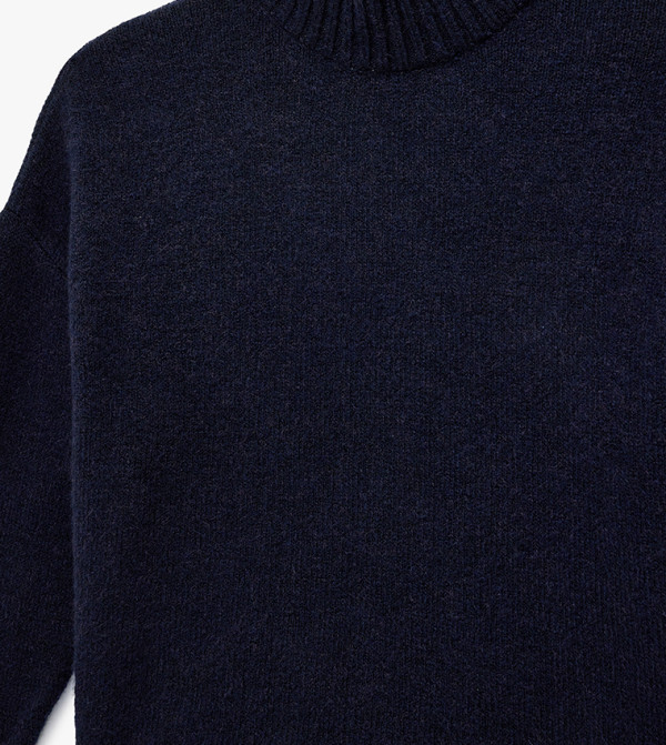 Koton  Sweaters & Cardigans - Navy Turtle neck Sweaters