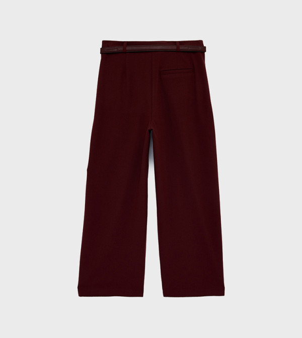 Koton  Clothing - Burgundy Casual Pants