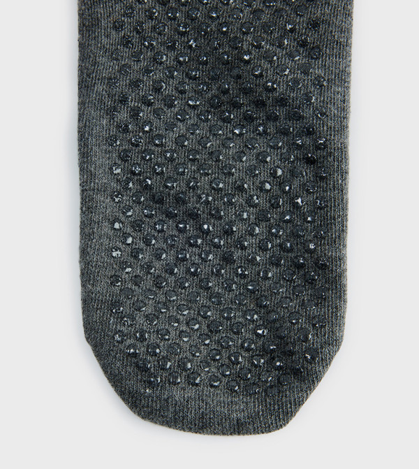 كوتون  جوارب للمنتصف الساق  - رمادي Calf Length Socks