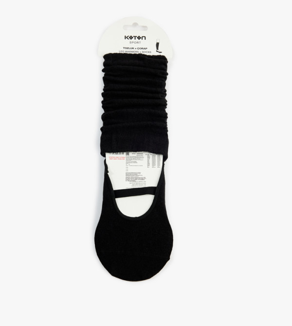 Koton No Show Socks - BLACK No Show Socks