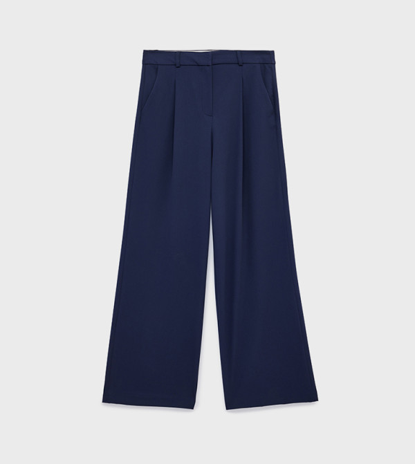 Koton  Palazzo - Navy Palazzos