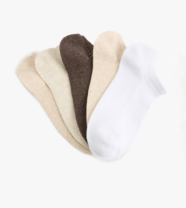 Koton No Show Socks - Multi No Show Socks