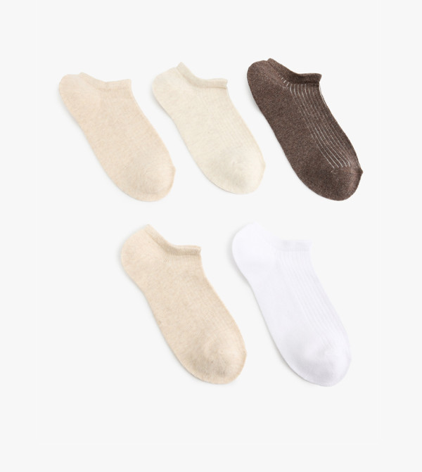 Koton No Show Socks - Multi No Show Socks
