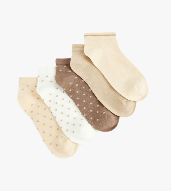 كوتون  جوارب للكاحل  - متعدد Ankle Length Socks