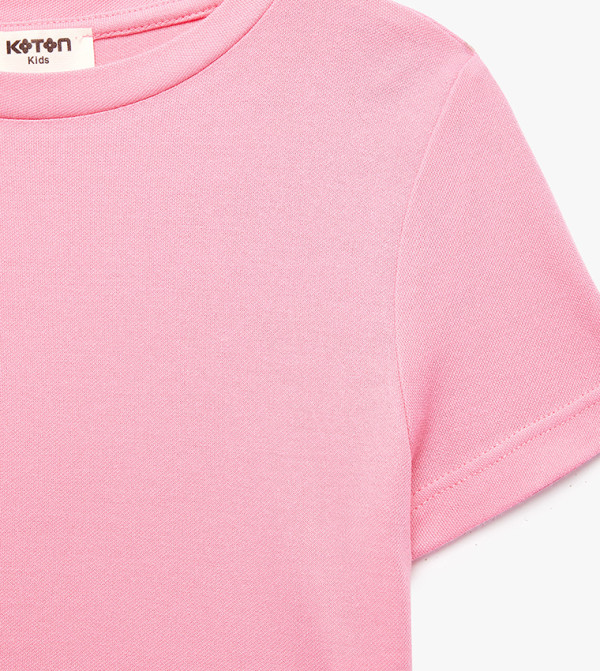كوتون  تيشيرتات  - وردي T-shirts