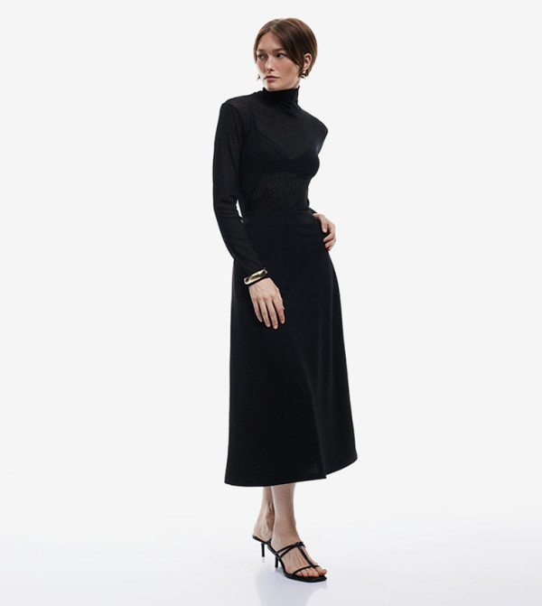 Koton  Midi Skirts - BLACK Midi Skirts