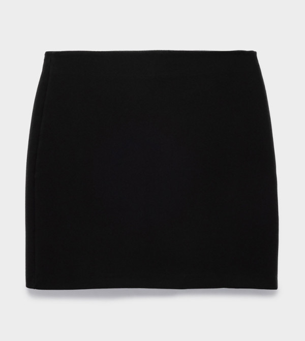 كوتون  تنانير قصيرة - أسود Mini Skirts