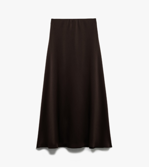 Koton  Midi Skirts - Brown Midi Skirts