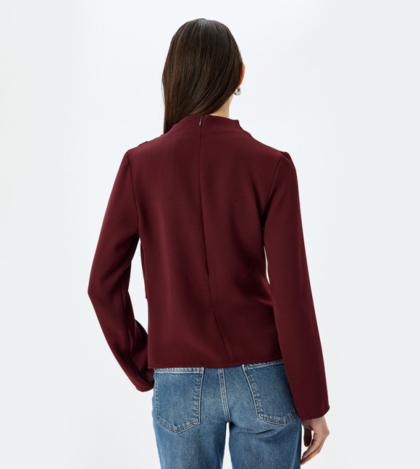 Koton  Casual Tops - Maroon Casual Tops