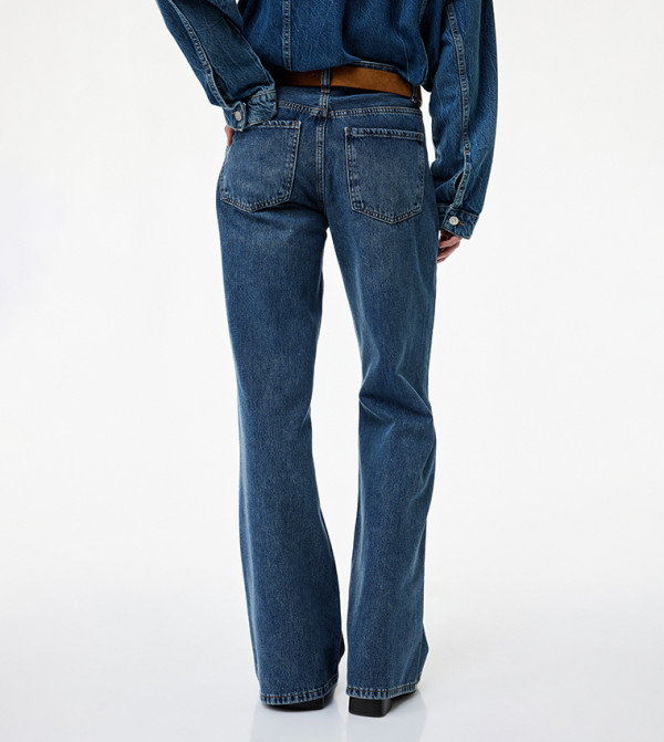 Koton Bootcut Jeans - NAVY BLUE Bootcut Jeans