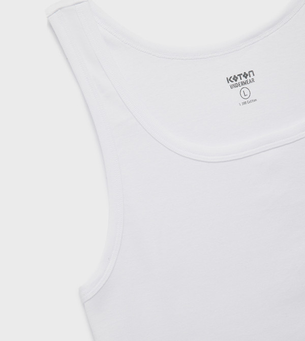 Koton Vests - White Vests
